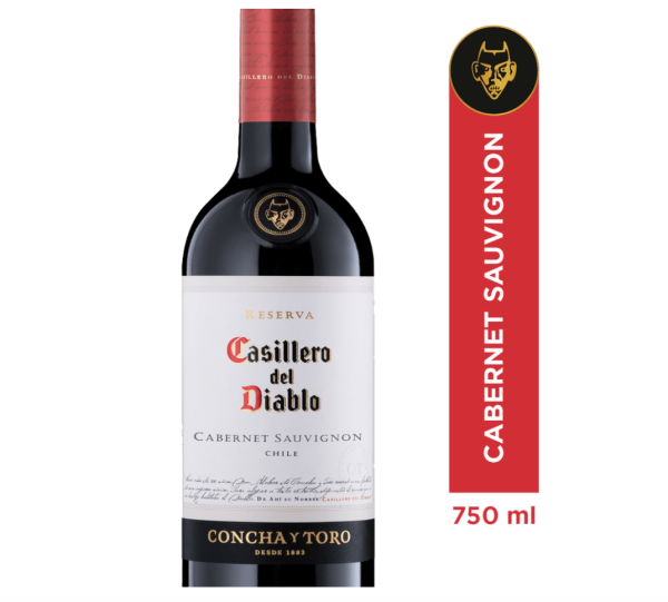 Vino Casillero del Diablo Reserva Cabernet Sauvignon 750 cc